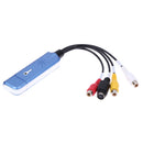 USB 2.0 Converter Audio Video Capture Grabber Adapter for Win XP 7 8