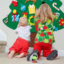 3Ft DIY Felt Christmas Tree Set with Toddlers 33Pcs Ornaments Xmas Decorati