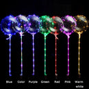 5pcs Colorful LED Light Balloon Latex Clear Round Flash String Decorations