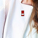 Keyboard Esc Brooch Creative Badge Jacket Clothes Lapel Pin Jewelry Gift