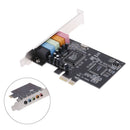 PCI-E Audio digital sound card 5.1 solid capacitors CMI8738 chipset OZ