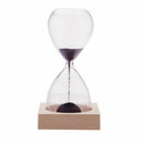 1pcs Magnet Hourglass Awaglass Hand-blown Sand Timer Desktop Decoration Mag F3W7