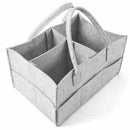 Portable Baby Diaper Organizer Caddy Felt Changing Carrier Nappy Storage X6X0
