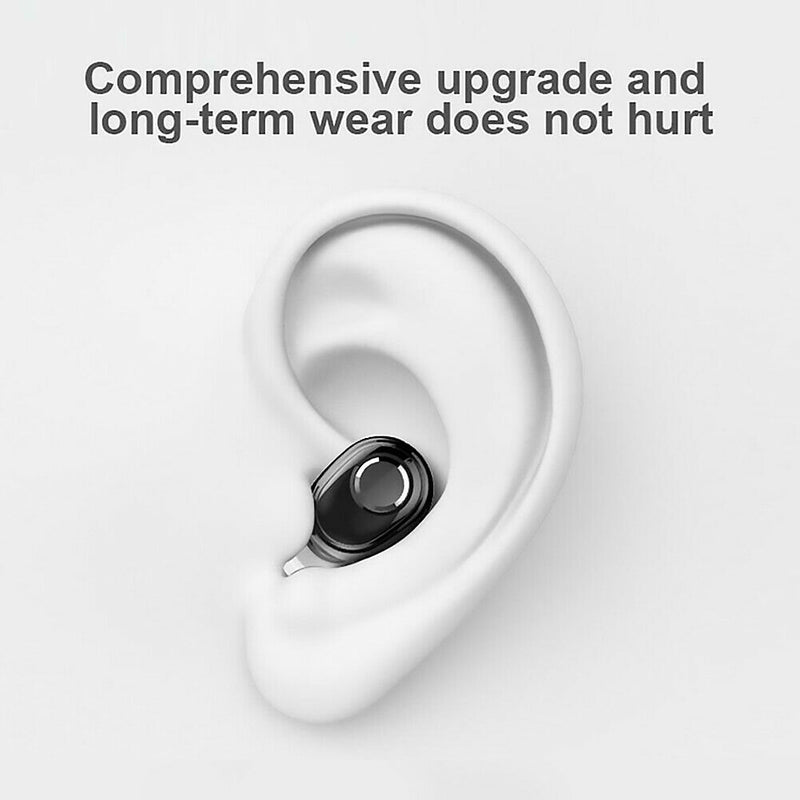 Mini Bluetooth Earphone Deep Bass Waterproof Wireless Headset Earbuds Portable