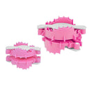 2pcs Heart Shape Plastic Pompom Maker Fluff Ball Weaver Loom Craft Tools