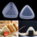 2Pcs Triangle Form Mould Sushi DIY Onigiri Rice Ball Bento Tool Maker neu P J3D8