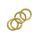 15mm Brass Split Ring Chain Part for Connecting Lobster Clasp, Charms, Links and