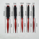 Nylon Hair Round Brush Roller Comb Form Handle For Diy Hairstyle Salon Hair X5H6