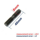 Stud Bolt Kit With Lock Nuts For  S13 S14 S15 CA18 Garrett T2 T25 Tu