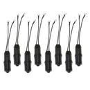 8 Pieces TV Antenna 300 To 75 Ohm Matching Trans-former Balun VHF/UHF/FM