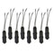 8 Pieces TV Antenna 300 To 75 Ohm Matching Trans-former Balun VHF/UHF/FM