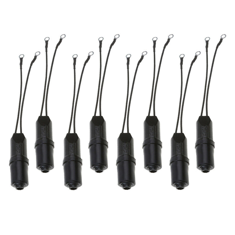 8 Pieces TV Antenna 300 To 75 Ohm Matching Trans-former Balun VHF/UHF/FM