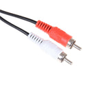 3.5mm 1/8'' Stereo Female To 2 Male RCA Jack Adapter Aux Audio Y Ca Ew