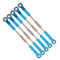 5pc Adjustable Servo Linkage Pulling Steering Rod for HSP 94762 94763 RC Car