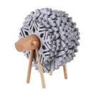 Sheep Shape Anti Slip Drink Coasters Insulated Round Felt Cup Mats Japan St