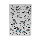 1pc Holiday Fireworks Plastic Embossing Folder For Scrapbook DIY Album Card