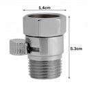 1/2" Full Brass Flow Quick Control Shut-OFF Valve Shower Hand Head Saver F7N7
