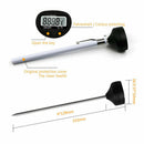 Kitchen Digital Display Food Milk Water Temperature Thermometer Probe Seraph bnm