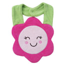 Waterproof Kids Sunflower Cartoon Lunch Bibs Infant Animal Saliva Towel Bib New