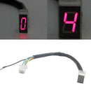 LED Universal Digital Gear Indicator Motorcycle Display Shift Lever Sensor FT