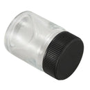 10 x 22cc Airbrush Bottles Empty Glass Pots Lids Color Cups
