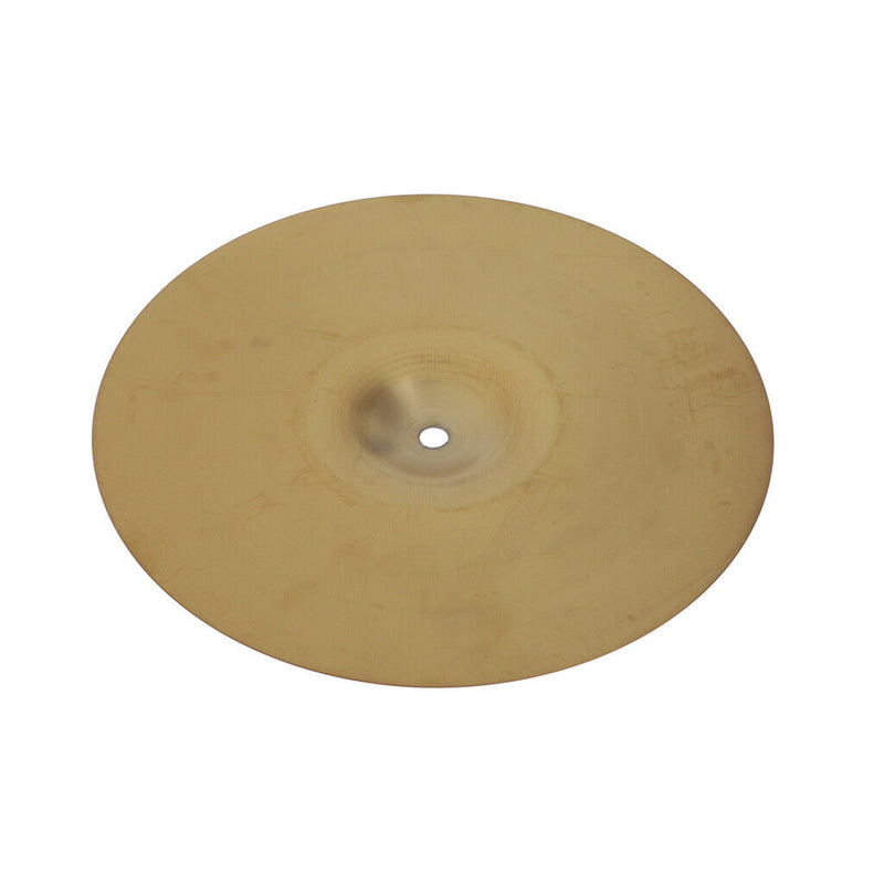 Professional Alloy Drum Cymbal Splash 12 Inch Golden Percussion Instrument