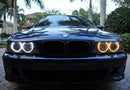 2x For BMW E39 E53 E60 E61 E63 65 E87 X5 no Error Angel Eyes Halo LED Light Bulb