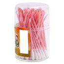80Pcs Double Head Cotton Swabs Ear Clean Tools Earpick Makeup Cotton Tip Su P5K7