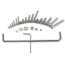 1080PCS M2/M3/M4 Stainless Steel Hex Socket Bolt and Nuts Set Fastener Hard