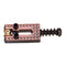 6 Pack Red Copper Roller Tremolo Bridge Saddles for Stratocaster Telecaster