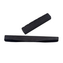 2pcs/Set Black Camel Bone Guitar Bridge Saddle and Nut for Guitar