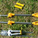 Telescopic Detachable Fishing Rod Holder Support Two Pole Bracket Carp Fish