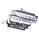 2pcs 8led daytime running light car drl the fog driving daylight head drl lam M&