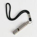 Portable Single Tube Whistle, Titanium Alloy Survival Whistle for Outdoor Sports