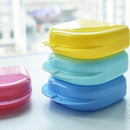 2x/Set Dental Orthodontic Retainer Denture Storage Box Case Mouthguard Container