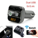 Bluetooth Car Kit MP3 Player FM Transmitter Wireless Radio Adapter USB Charger