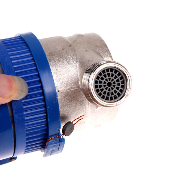 15mm 1/2" Home Garden Water Flow Meter Copper Hose Thread Water Meter Cubic Feet