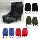 4 Pairs Outdoor Waterproof Ankle Gaiters Wrap Covers Walking Hiking Trekking