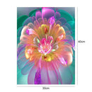 Fluorescent Flower 5D DIY Full Drill Diamond Painting Embroidery Stitch (A)