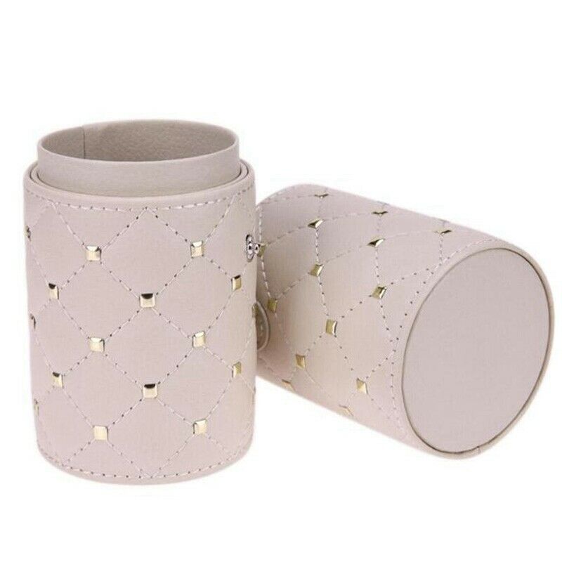 Fashion Makeup Brushes Holder Case Pu Leather Travel Pen Holder Storage Cos K5M6