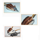 5pcs Artificial Rubber Mouse Rats Soft Fishing Lures Baits Bass Snakehead