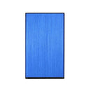 2x 2.5" Alloy USB 2.0 to SATA External HDD HD Hard Disk Drive Enclosure Case