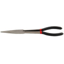 3X 11 inch EXTRA LONG NOSE PLIERS SET STRAIGHT & BENT TIP MECHANIC GRIP HAND  YE