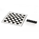 international checkers portable folding plastic chess game board + 24pcs chess L
