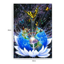 5D DIY Diamond Embroidery Global Butterfly Painting Home Decor Cross Stitch