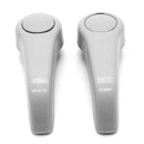 2 Sets Seat Adjusting Lever Pull Handle for Renault Clio Mk2 TwingoÃ‚Â (Grey)