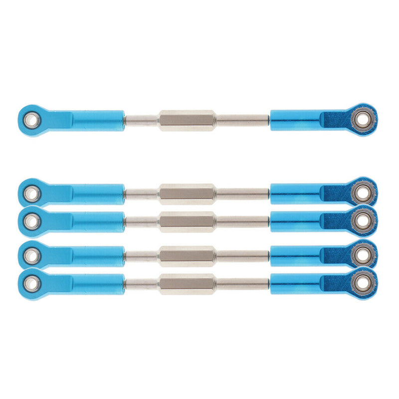 5pc Adjustable Servo Linkage Pulling Steering Rod for HSP 94762 94763 RC Car