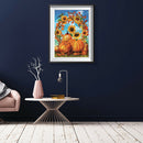 Pumpkin 5D DIY Full Round Drill Diamond Painting Art Cross Stitch (B2380)