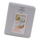 64-pocket Photo Album for fujifilm instax mini 8, 9 7s 50 90 Film White