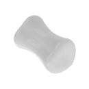 1 Pair Acrylic Hollow Heart Ear Tunnels Plugs Ear lets 6mm White